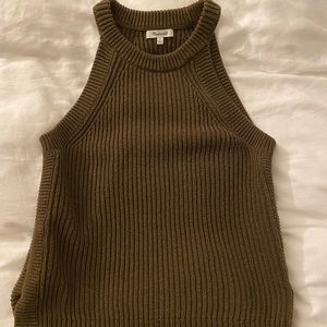 Madewell Ribbed Sweater Tank